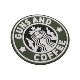 Патч"GUNS AND COFFEE"