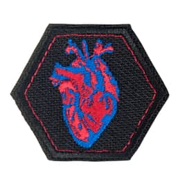 Патч Сердце (45х52 мм)